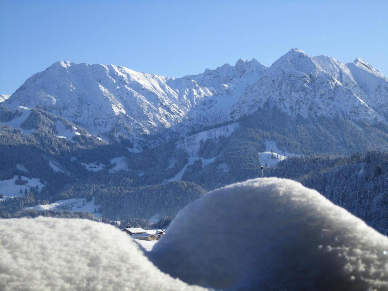 Auszeit Appartement Obermaiselstein Buitenkant foto